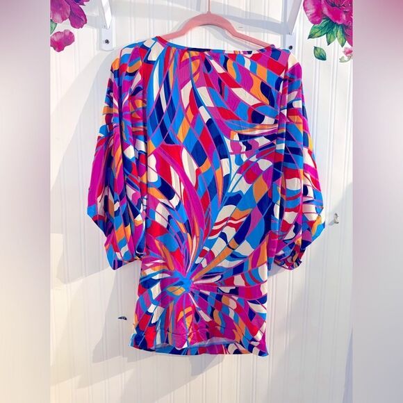 Trina Turk Rio Tunic Swim Cover Up Sz S - Picture 9 of 10